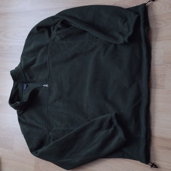 Men's quarter zip up Dark Green Size XXL NWOT Croft & Barrow - Picture 3 of 5